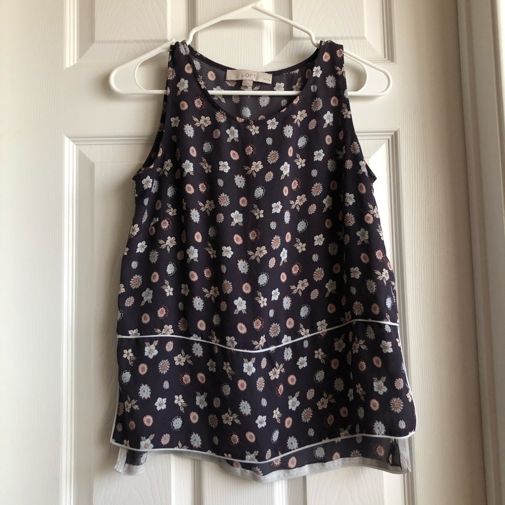 Loft Floral Blouse